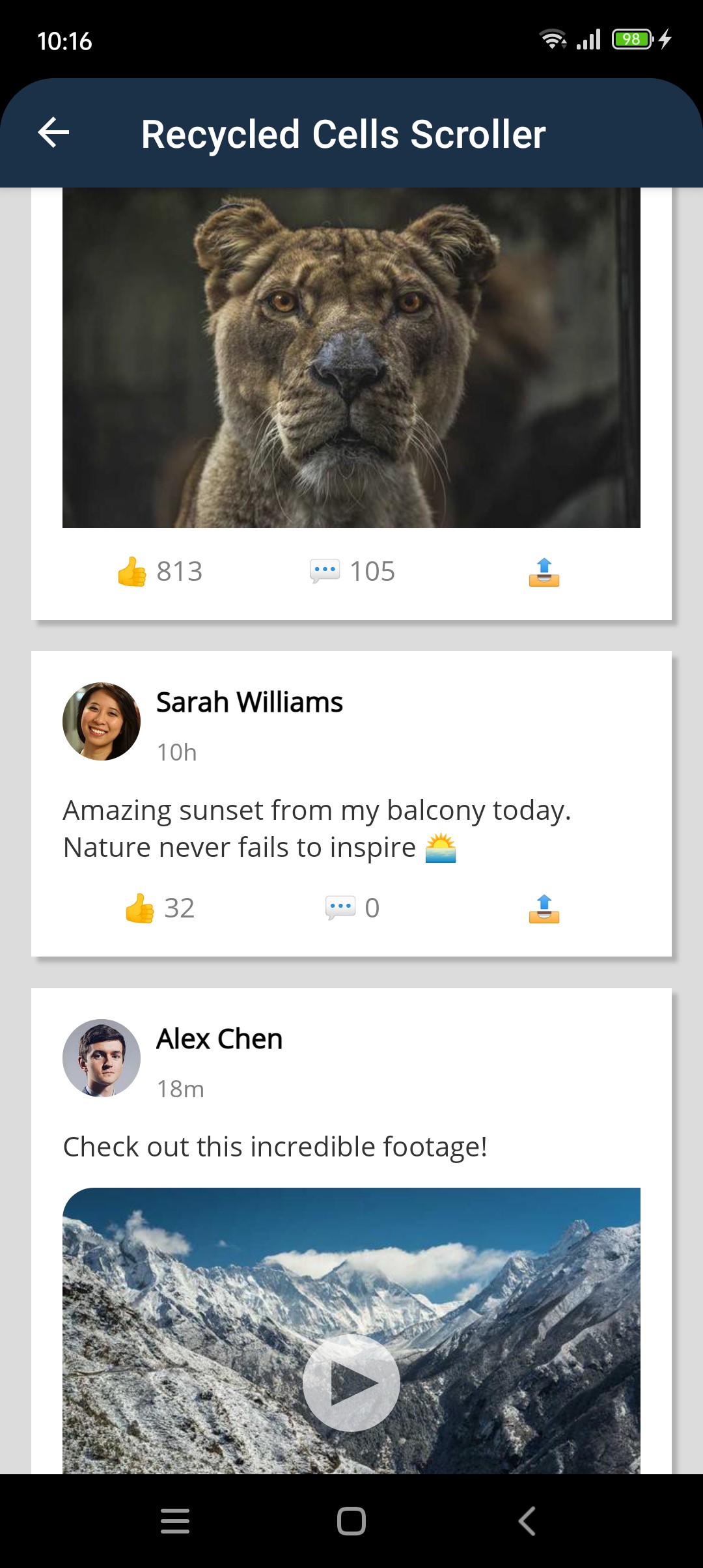News Feed Tutorial